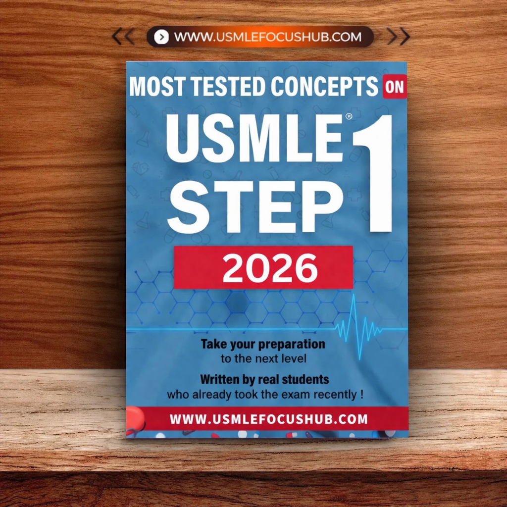 USMLE step 1 most tested concepts 2026