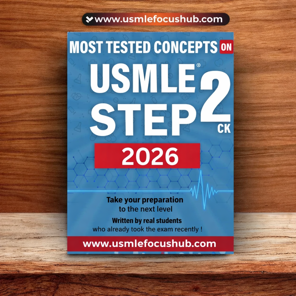 USMLE step 2 most tested concepts 2026